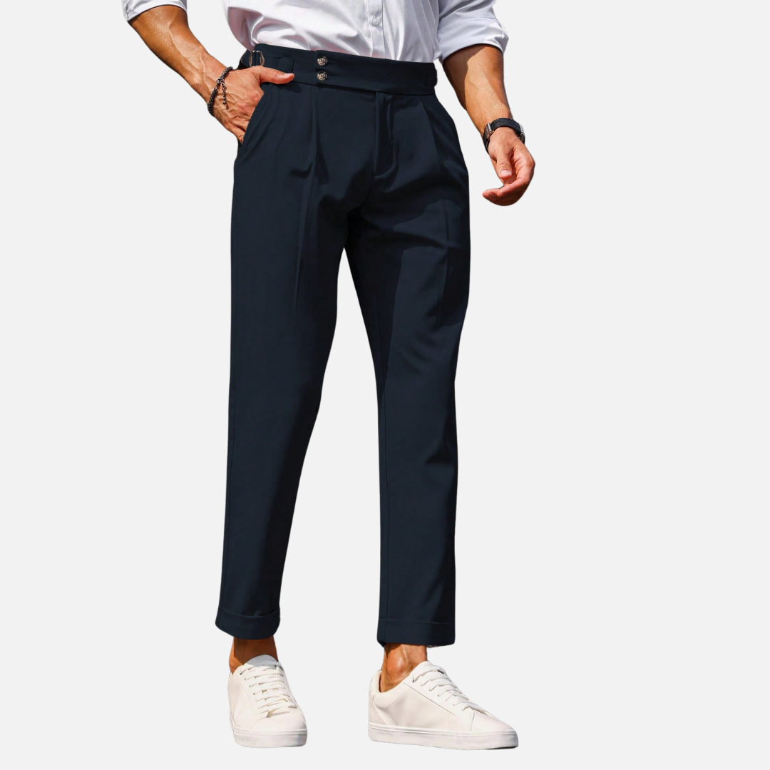Calça Social de Alfaiataria Masculina Ozzaro
