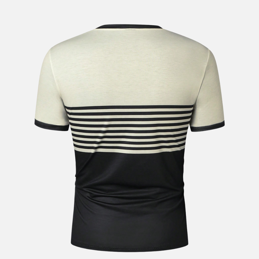 Camiseta Masculina Listrada Ozzaro OZZ98