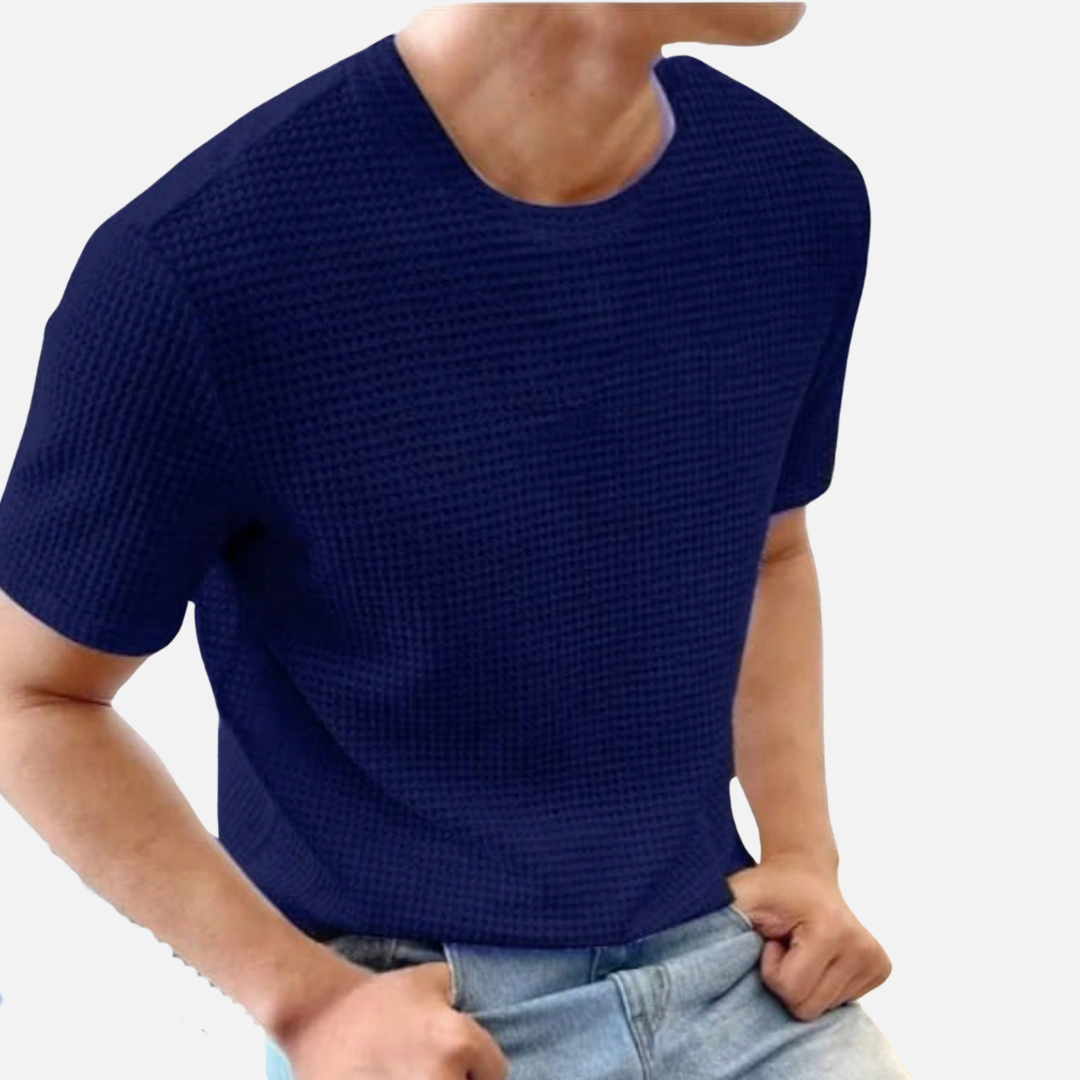 Camiseta_Masculina_azul_Ozzaro_OZZ41